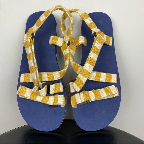GAP • Yellow Strip Sporty Strap Sandal - Picture 2 of 8